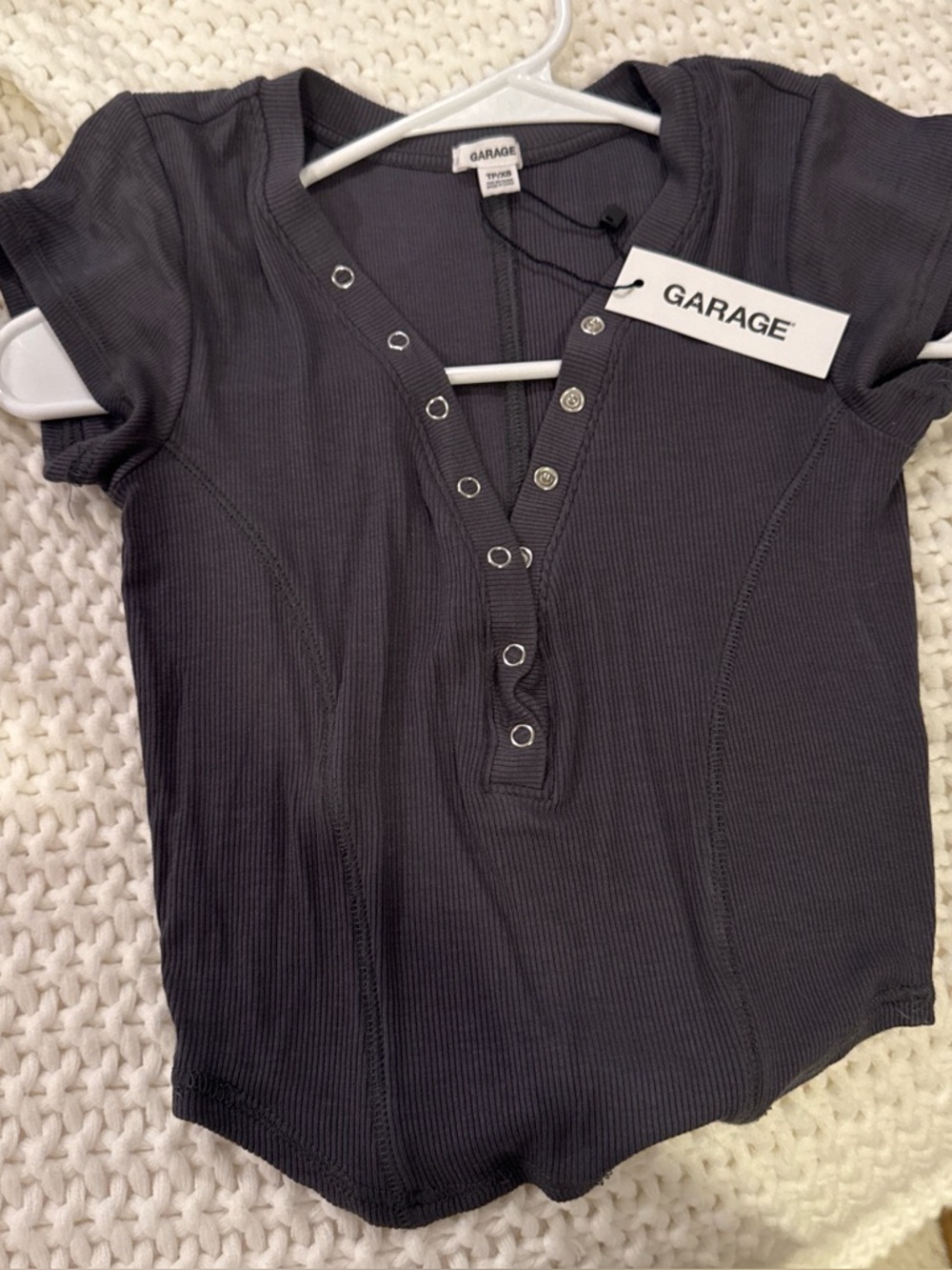 Garage crop top